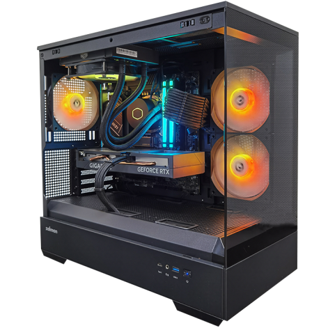 Gaming PC 2.0 RGB - i5 12600KF 3.70 GHz, GeForce RTX 4060, 16GB ddr5 ram,1TB NVME ssd , 750W 80 Plus PSU, win 11 pro