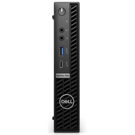 Dell OptiPlex 7000 MFF/TPM/i5-12500T/16GB/256GB SSD/90W Type-C/WLAN/vPro/Kb/Mouse/W11 Pro/3Y ProSpt