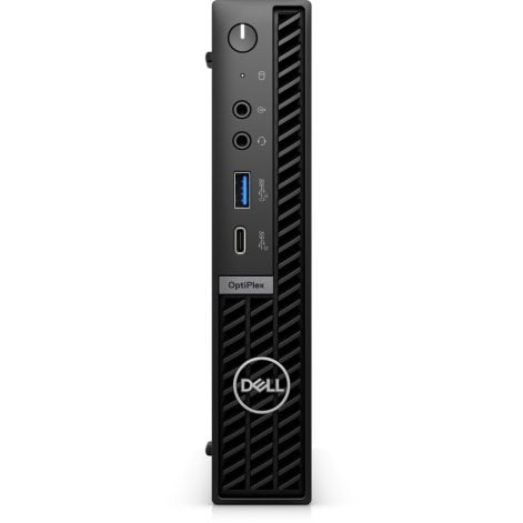 Dell OptiPlex 7010 Plus - Micro Core i5 13500T / up to 4.6 GHz - vPro Enterprise - RAM 8 GB - SSD 256 GB - NVMe, Class 35 - UHD Graphics 770 - Gigabit Ethernet, Bluetooth, IEEE 802.11ax (Wi-Fi 6E) - W