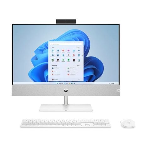 HP Pavilion 27-ca0000nc, R5-5500U, 27.0 1920x1080/IPS, UMA, 16GB, SSD 512GB, W11H, 2-2-0, White, WiFi+BT