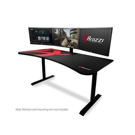 Arozzi Arena Gaming Desk - Black