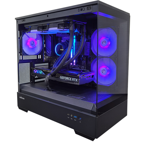 Kamikaze Gaming PC - AMD Ryzen 7 7700 3.80 GHz, GeForce RTX 4070, 32GB ddr5 ram, 1TB NVME, 850W 80 Plus PSU, win 11 pro